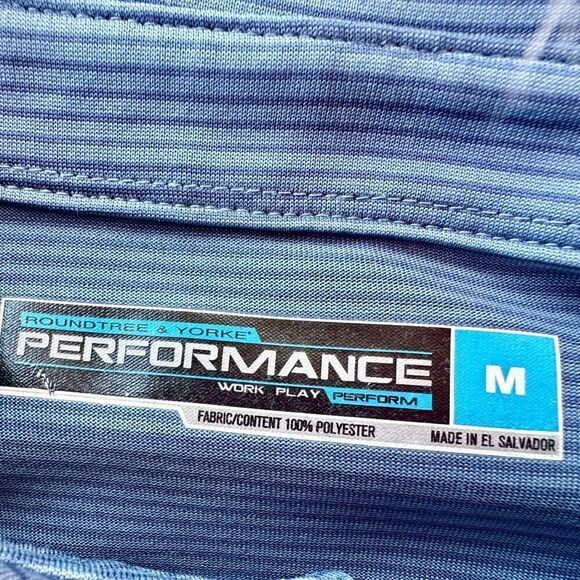 Striped Performance Polo - Picture 2 of 3